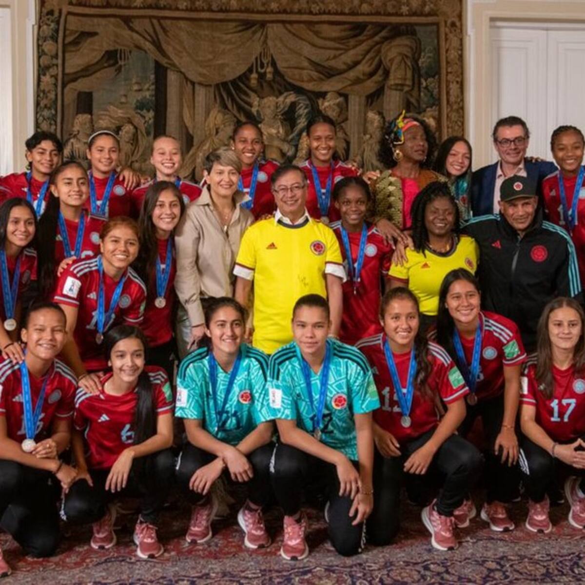 Premio a Selección femenina Sub17 será de $25 millones por jugadora: Petro