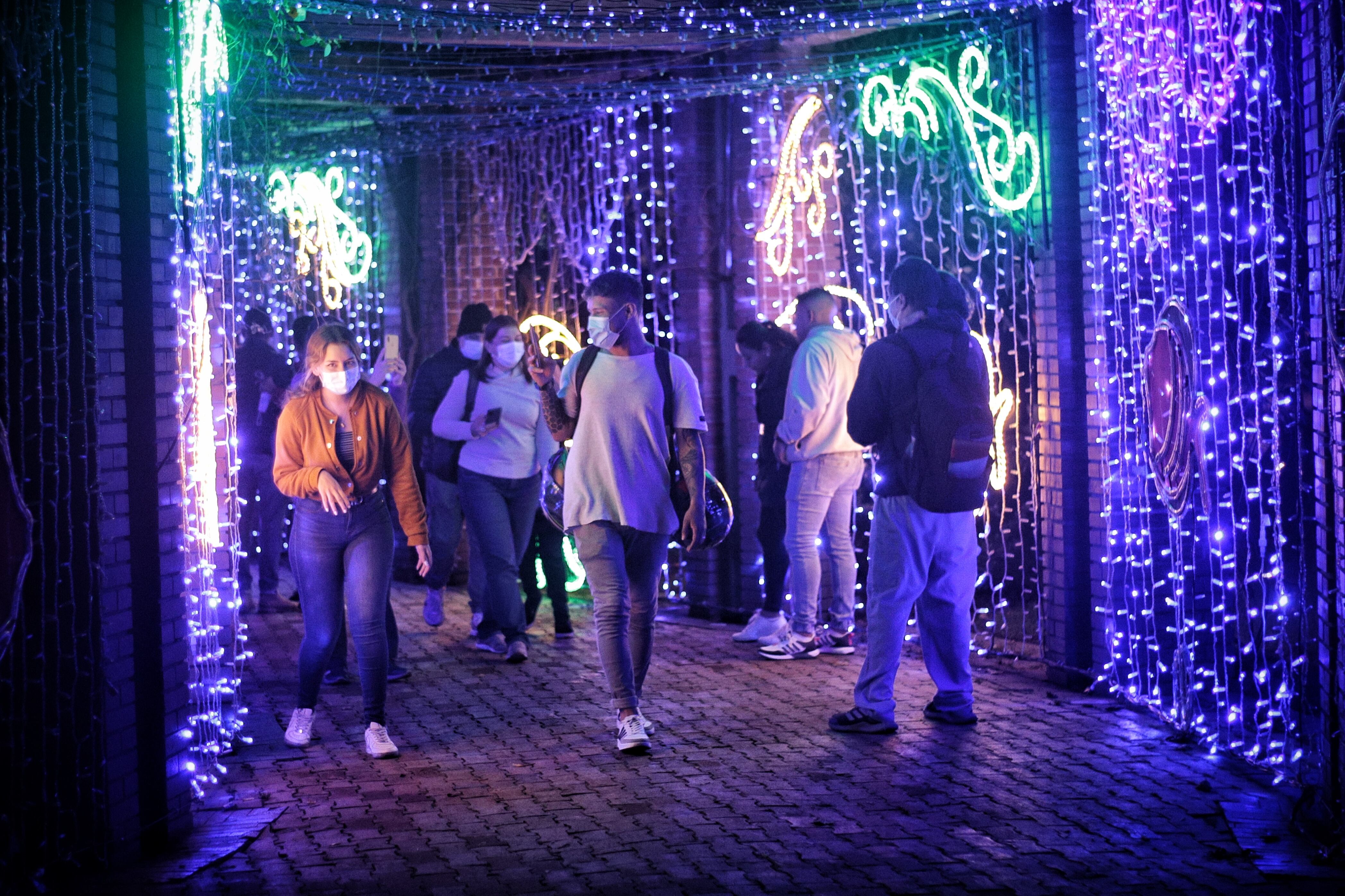 El Jardín Botánico de Bogotá se viste de Navidad. Créditos: Colprensa