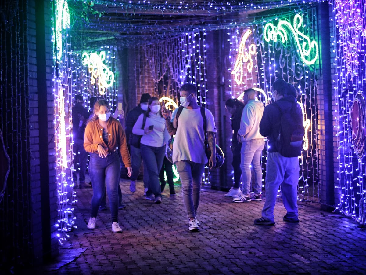 El Jardín Botánico de Bogotá brilla en la ruta navideña