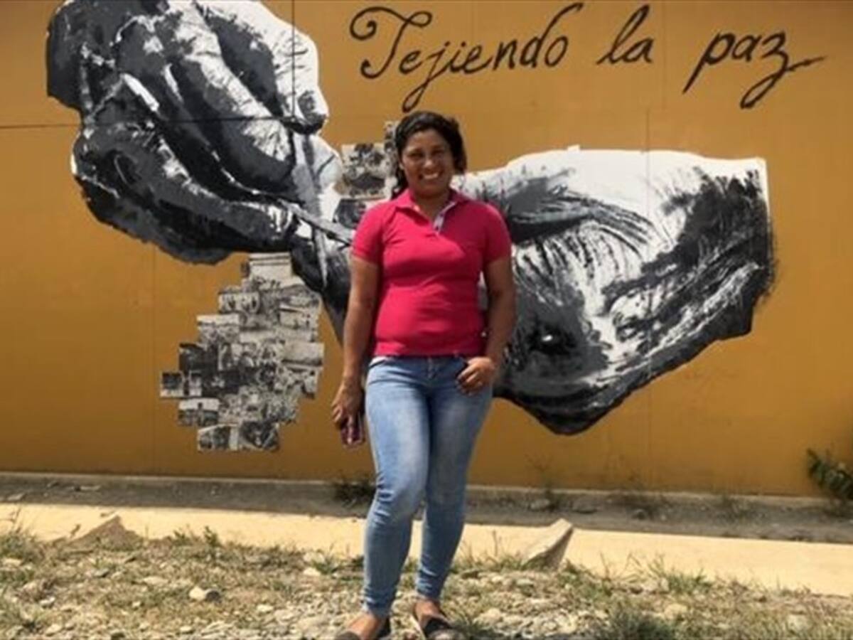 Luz Marina Giraldo, ex combatiente de las FARC es #UnaMujerW