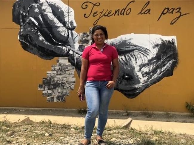 Luz Marina Giraldo, ex combatiente de las FARC es #UnaMujerW