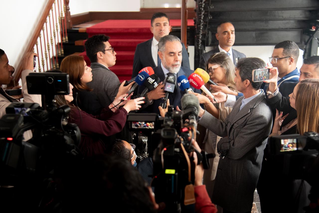 Ministro del Interior, Armando Benedetti.