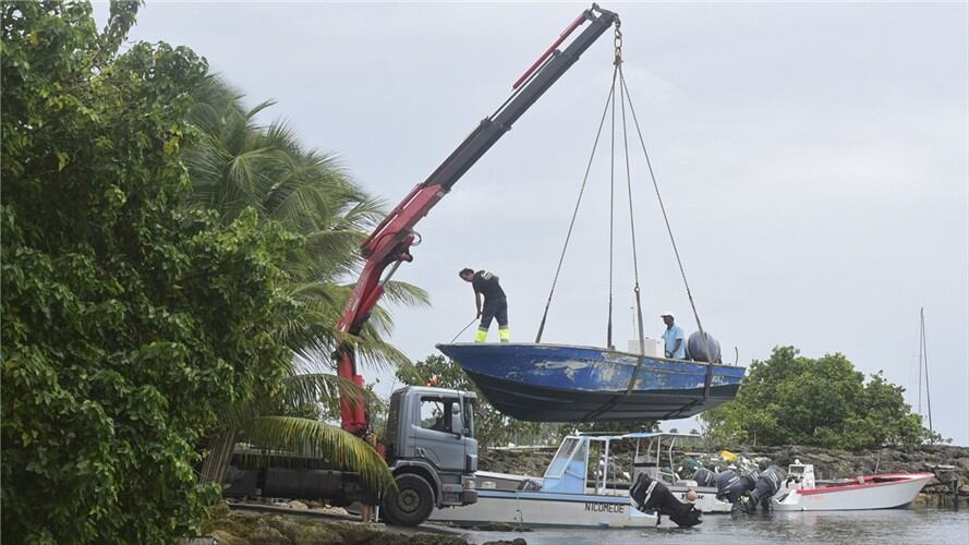 Dominica pide a población resguardarse por huracán María. Foto: Associated Press - AP
