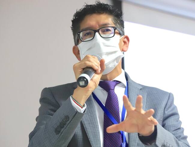 Gobernador de Boyacá Ramiro Barragán. Foto: Gobernación de Boyacá.