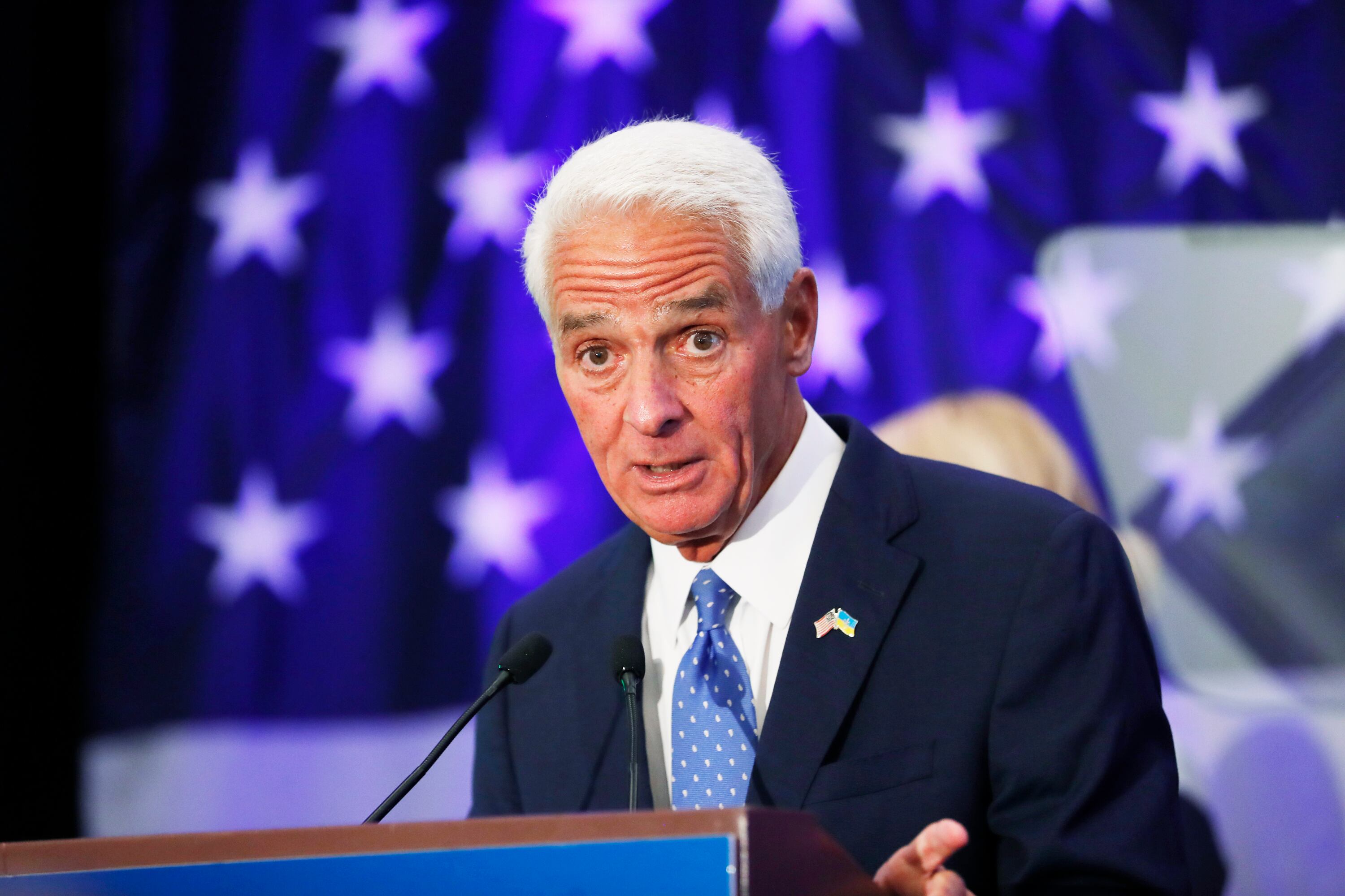 Charlie Crist. (Photo by Octavio Jones/Getty Images)