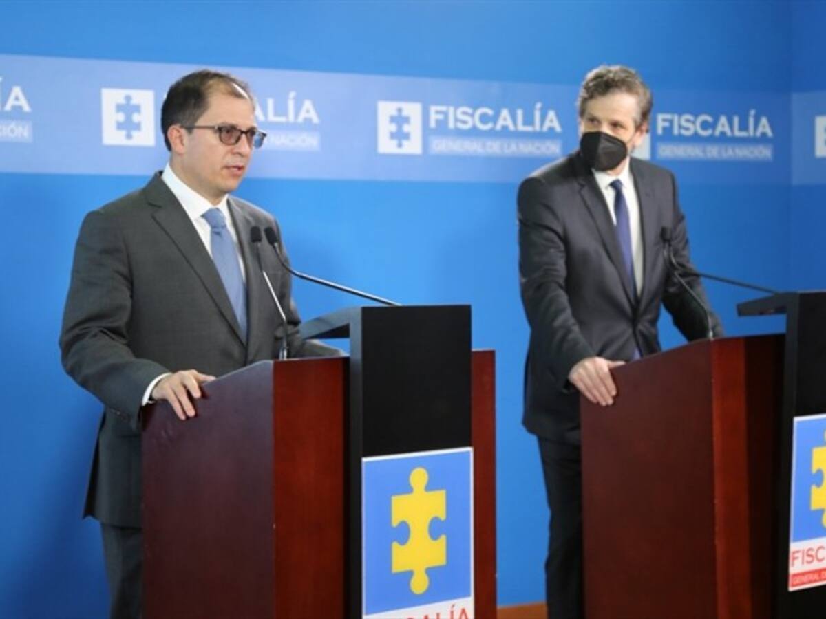 Así fue la reunión del fiscal General con la comunidad internacional sobre el paro