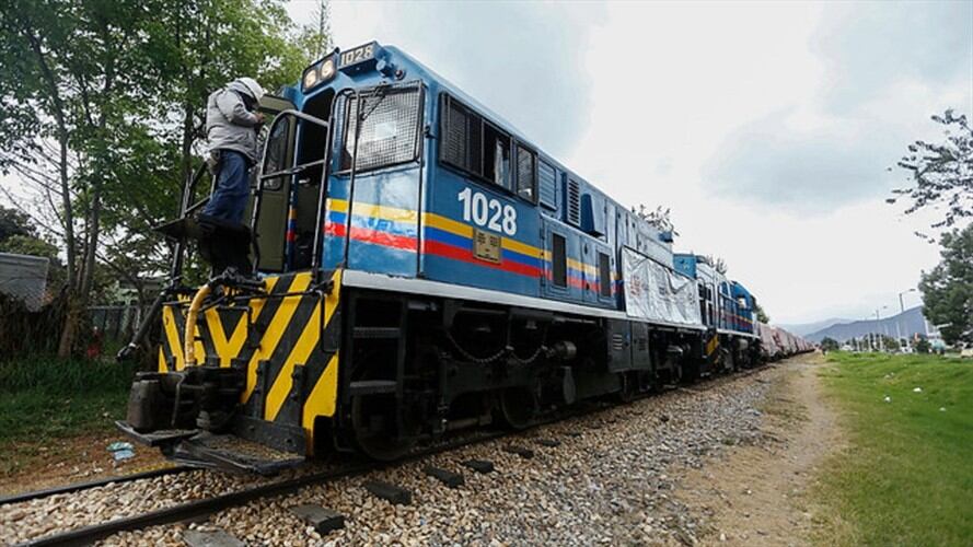 Invías inició obras de restauración en la estación férrea de Facatativá. Foto: Colprensa