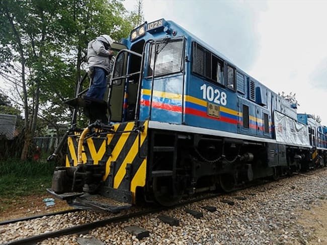 Invías inició obras de restauración en la estación férrea de Facatativá. Foto: Colprensa