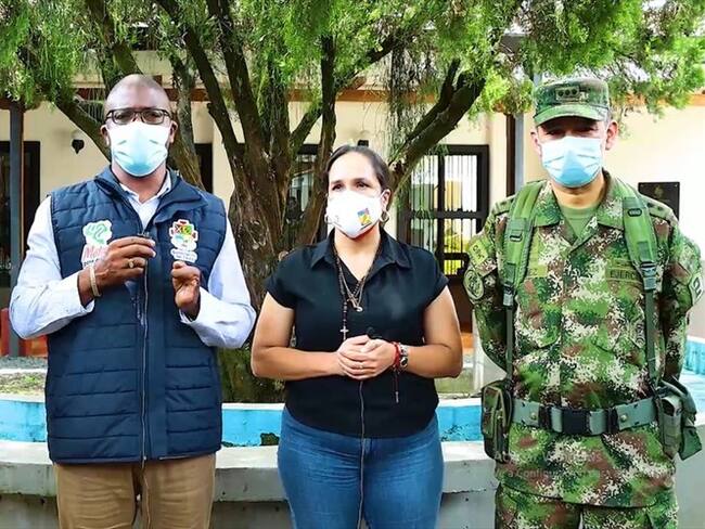 Tras la masacre, las autoridades realizaron un consejo de seguridad en el municipio de Santander de Quilichao . Foto: Alcaldía Santander de Quilichao
