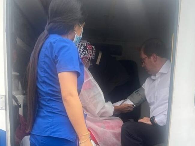 Fiscal Francisco Barbosa tras aterrizaje de emergencia de su avión. Foto: Suministrada