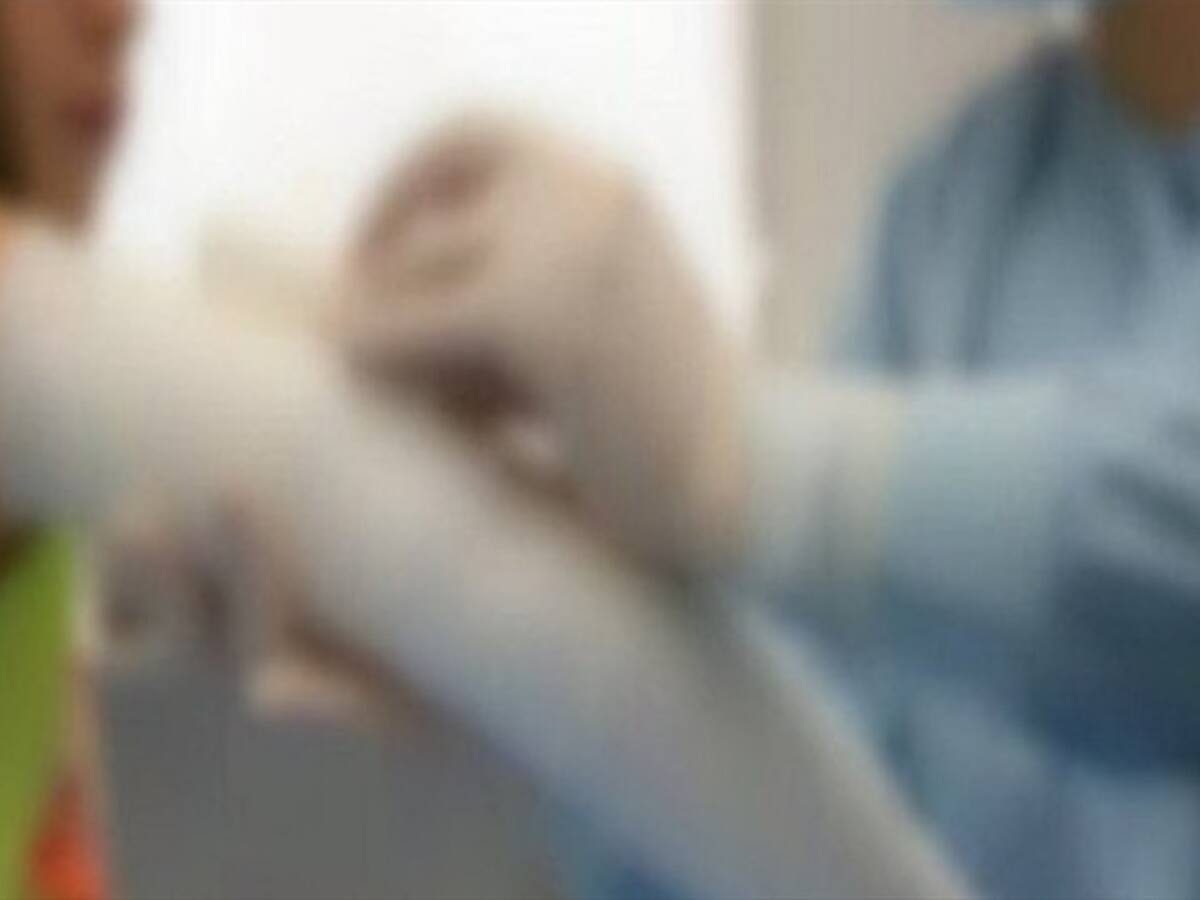 Primer quemado con pólvora en Santander