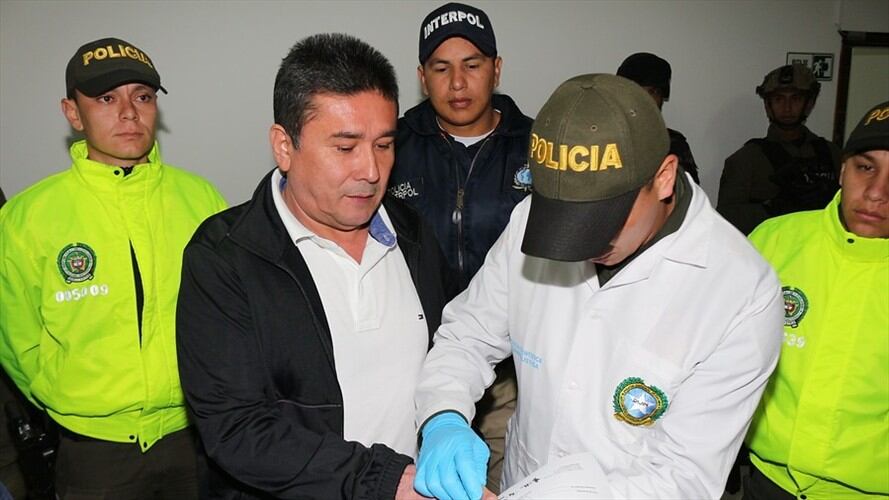 El esmeraldero Pedro Nel Rincón, alias Pedro Orejas, fue extraditado a los Estados Unidos. Foto: Colprensa