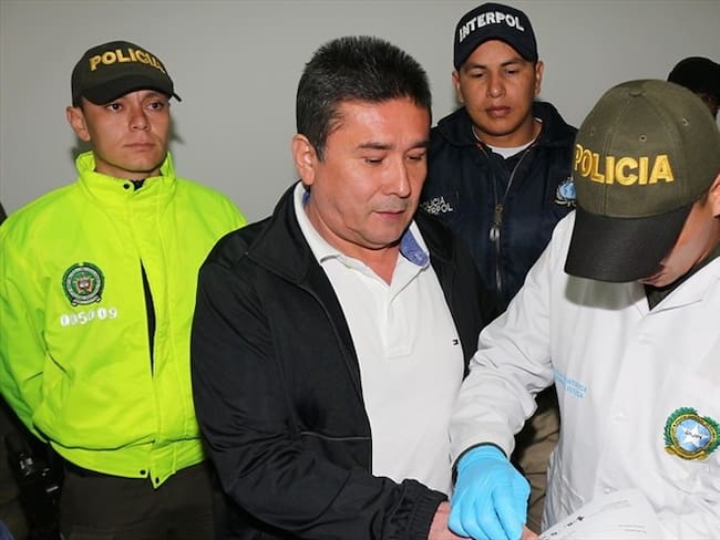 El esmeraldero Pedro Nel Rincón, alias Pedro Orejas, fue extraditado a los Estados Unidos. Foto: Colprensa