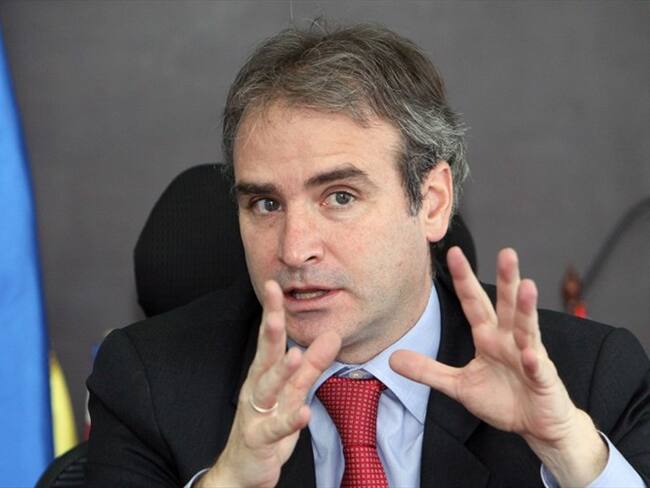 Pablo Felipe Robledo habla en La W. Foto: Colprensa