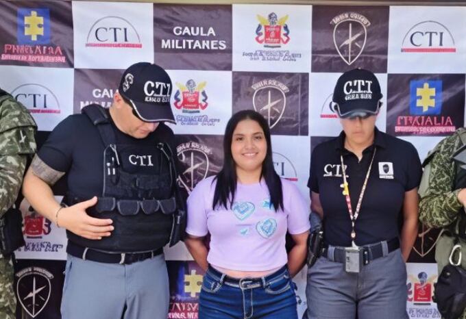 Capturada alias “Bebecita” compañera sentimental de alias “Nain”, principal cabecilla de las  ACSN/ Ejército