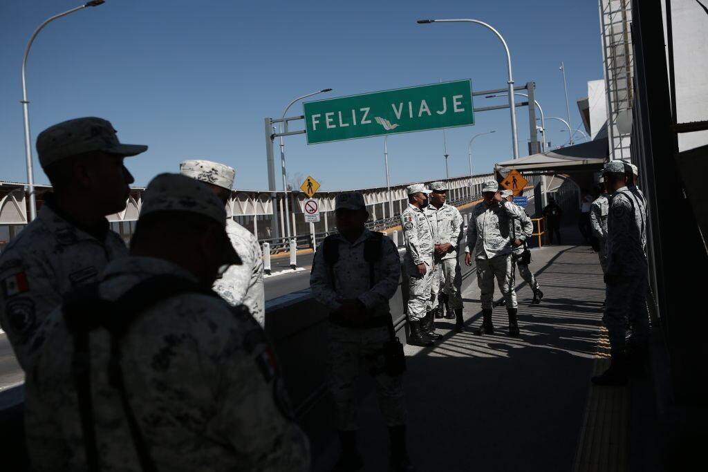 Frontera entre México y Estados Unidos. Foto: Getty Images.
