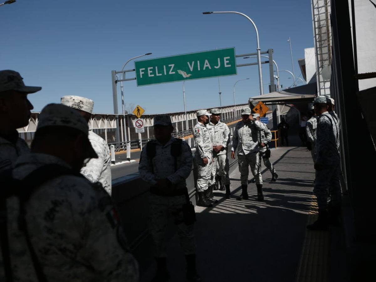EE.UU. mandará temporalmente a 1.500 soldados de refuerzo a frontera con México