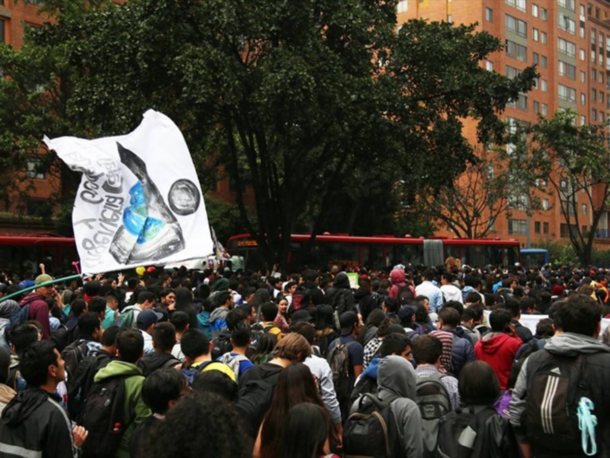 Estudiantes anuncian la primera marcha del 2019