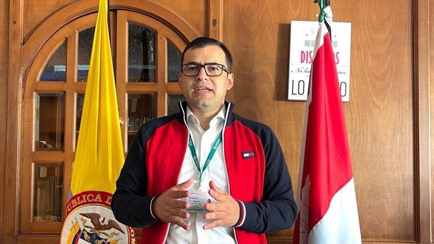 “Aforos máximo del 30% al día, con grupos uniformes con los que se trabajará de manera de tutorial una serie de estrategias pedagógicas”, dijo Jaime Raúl Salamanca.. Foto: Secretaría de Educación de Boyacá