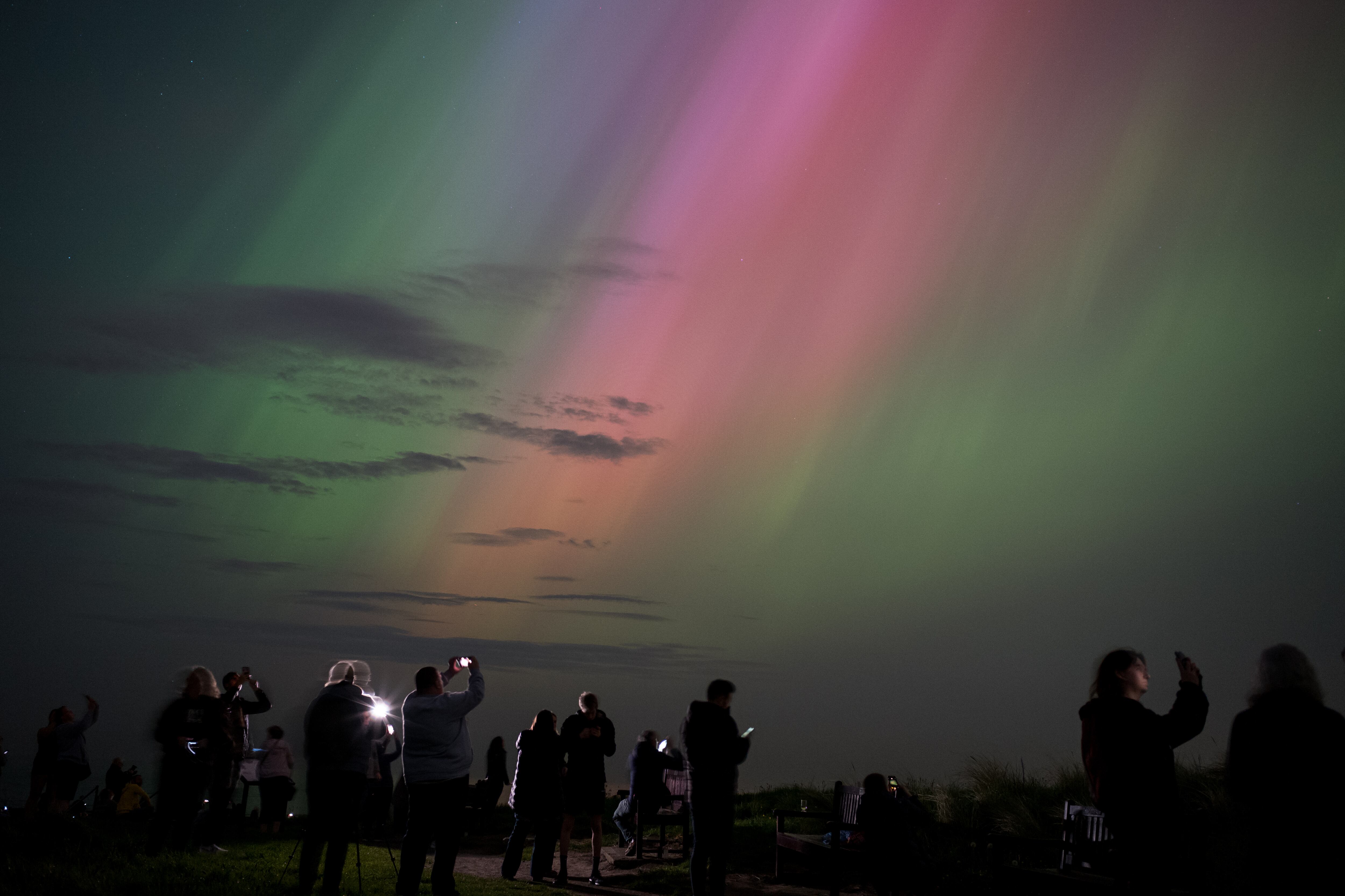 Aurora boreal del 10 de mayo 2024 | Foto: GettyImages