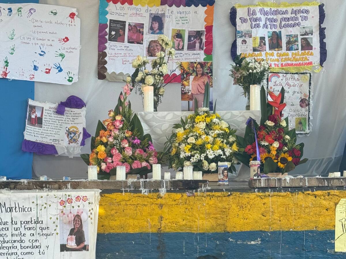 Rinden homenaje a la docente Martha Agudelo, una de las víctimas de la explosión en Cali