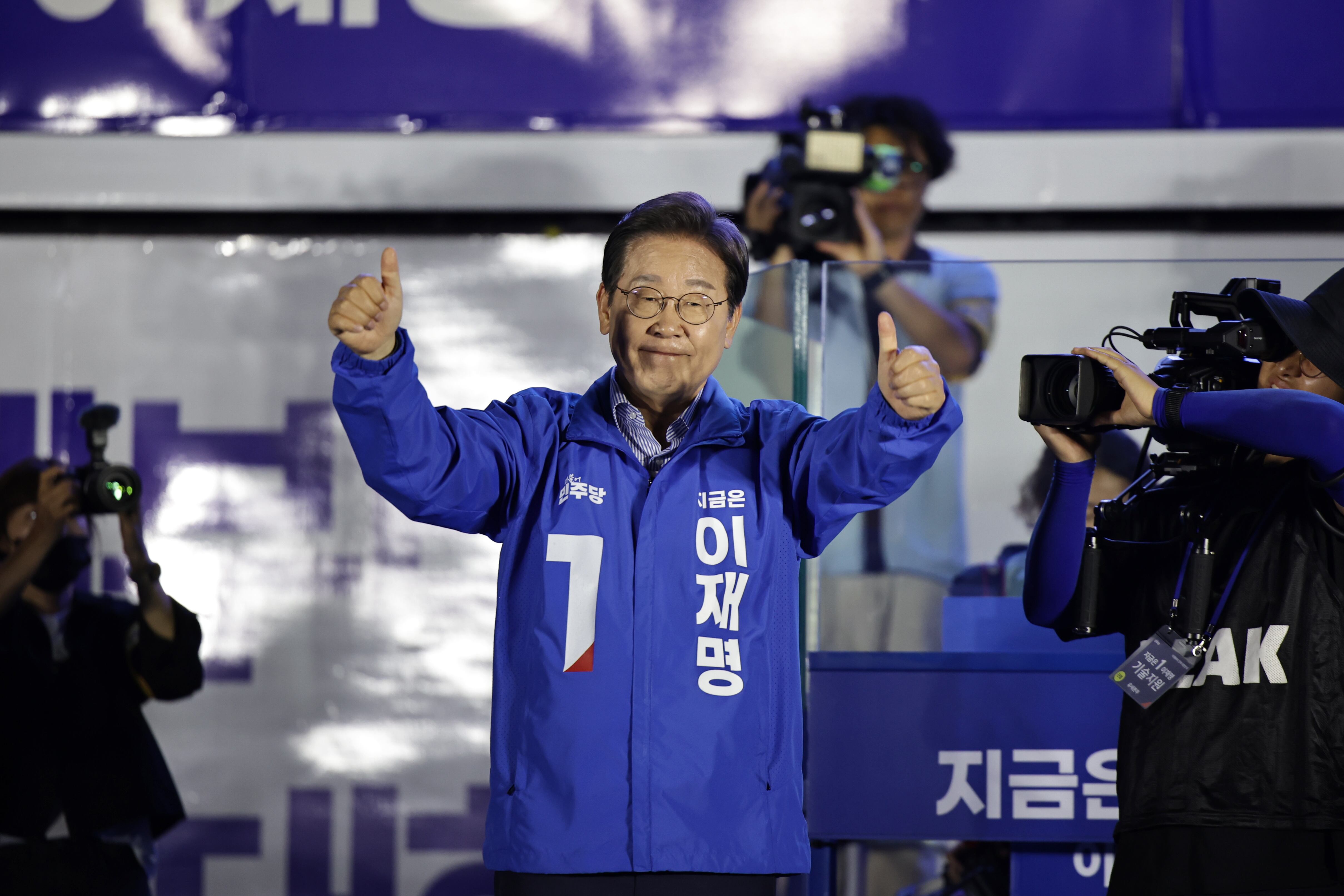 Lee Jae-myung. Foto: EFE/EPA/ANDRES MARTINEZ CASARES.