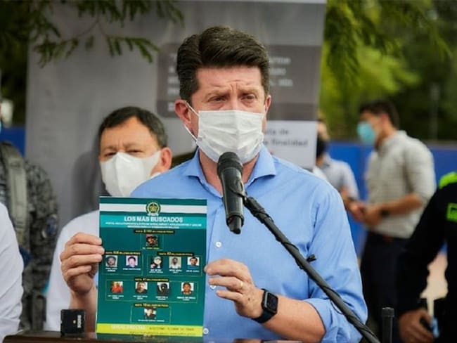 El ministro de Defensa instó a la lucha contra la violencia infantil durante un consejo de seguridad en Norte de Santander.. Foto: Cortesía: Ministerio de Defensa