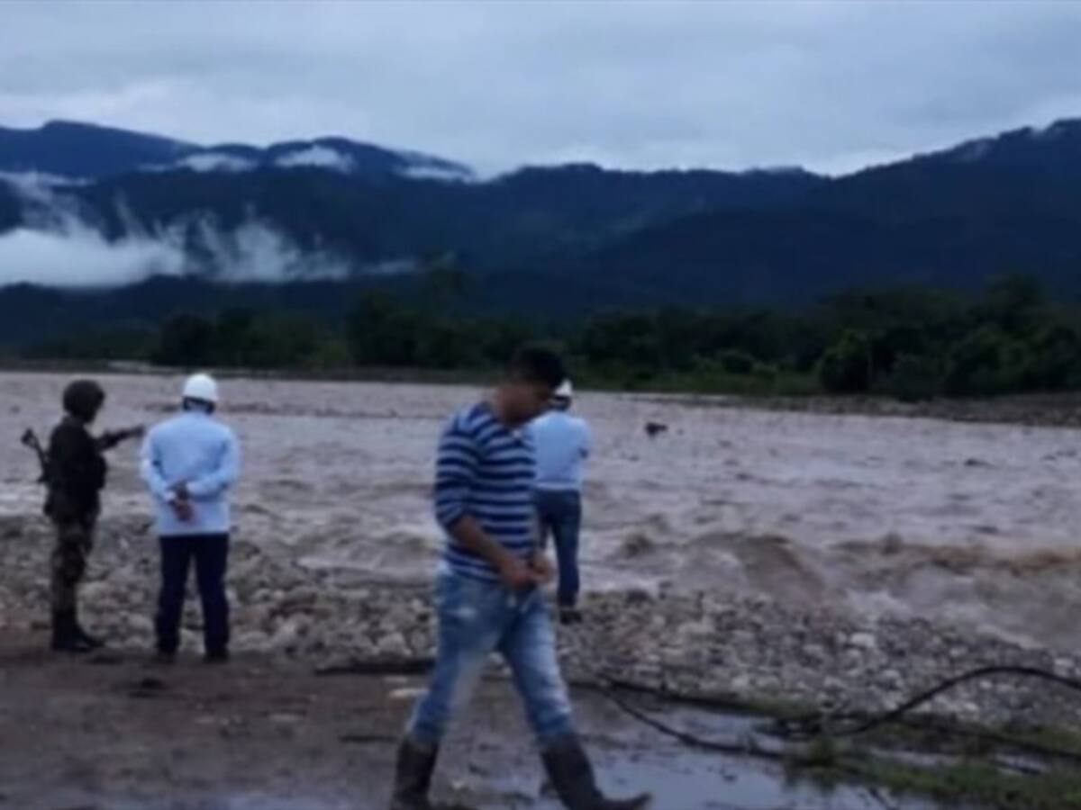 Boyacá: Constante monitoreo al río Cobaría en Cubará por alerta roja