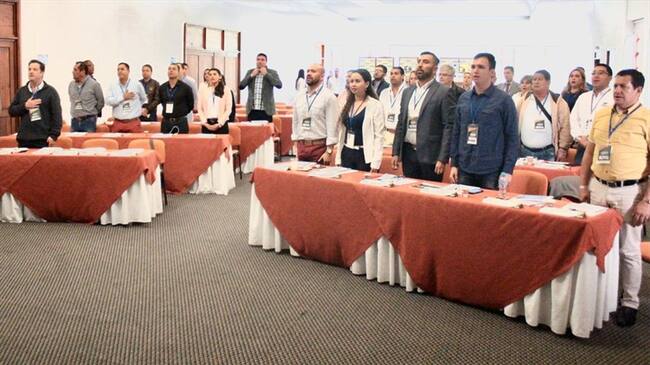 Secretarios de hacienda Foto: Gobernación de Caldas