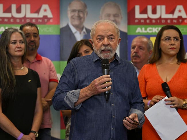 Luiz Inacio Lula da SilvA. (Photo by NELSON ALMEIDA/AFP via Getty Images)
