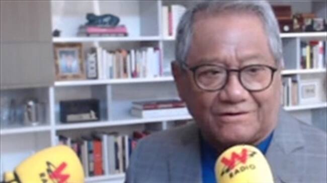 Manzanero en La W. Foto: La WCon Vicky Dávila