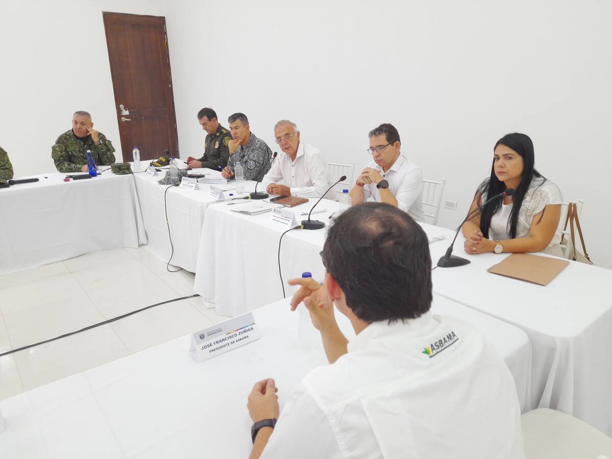 MinDefensa lideró Consejo de Seguridad en la Zona Bananera