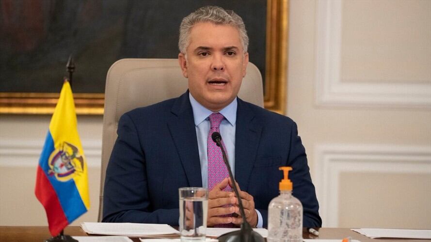 El presidente Iván Duque desmintió que el Gobierno haya ordenado cerrar los restaurantes y bares. Foto: Presidencia