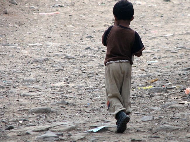 Según el gobierno, se redujo el reporte de muerte de niños por desnutrición . Foto: Colprensa