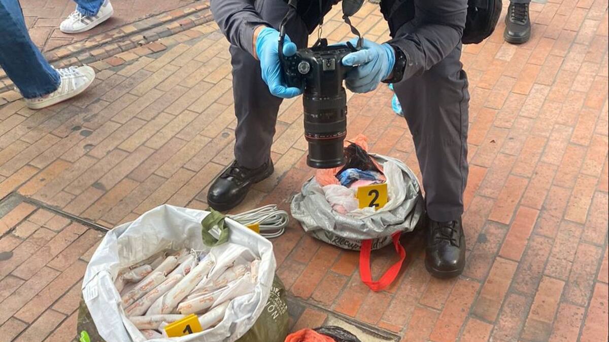 Confirman hallazgo de explosivos en un edificio del centro de Bogotá