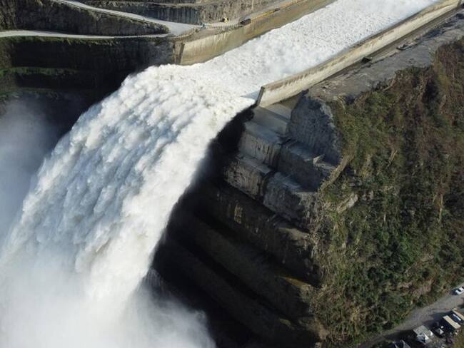 Superintendencia de Servicios estuvo en Hidroituango y verificó avances del proyecto. Foto: Colprensa
