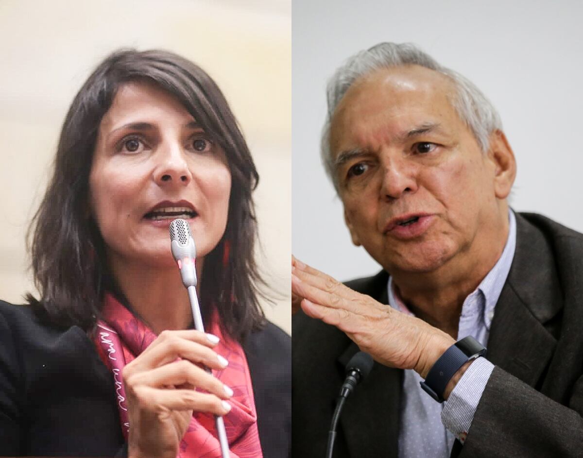 Irene Vélez, ministra de Minas y Ricardo Bonilla, ministro de Hacienda | Fotos: Colprensa