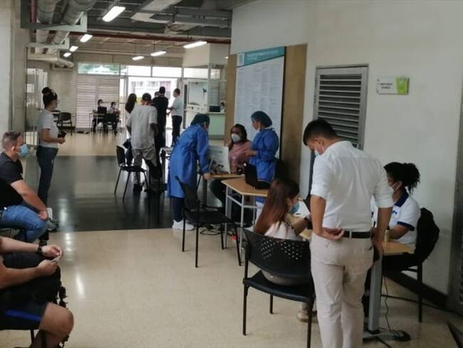 Por concierto, el Gran Centro de Vacunación funcionará en una universidad en Montería. Foto: prensa Alcaldía Montería