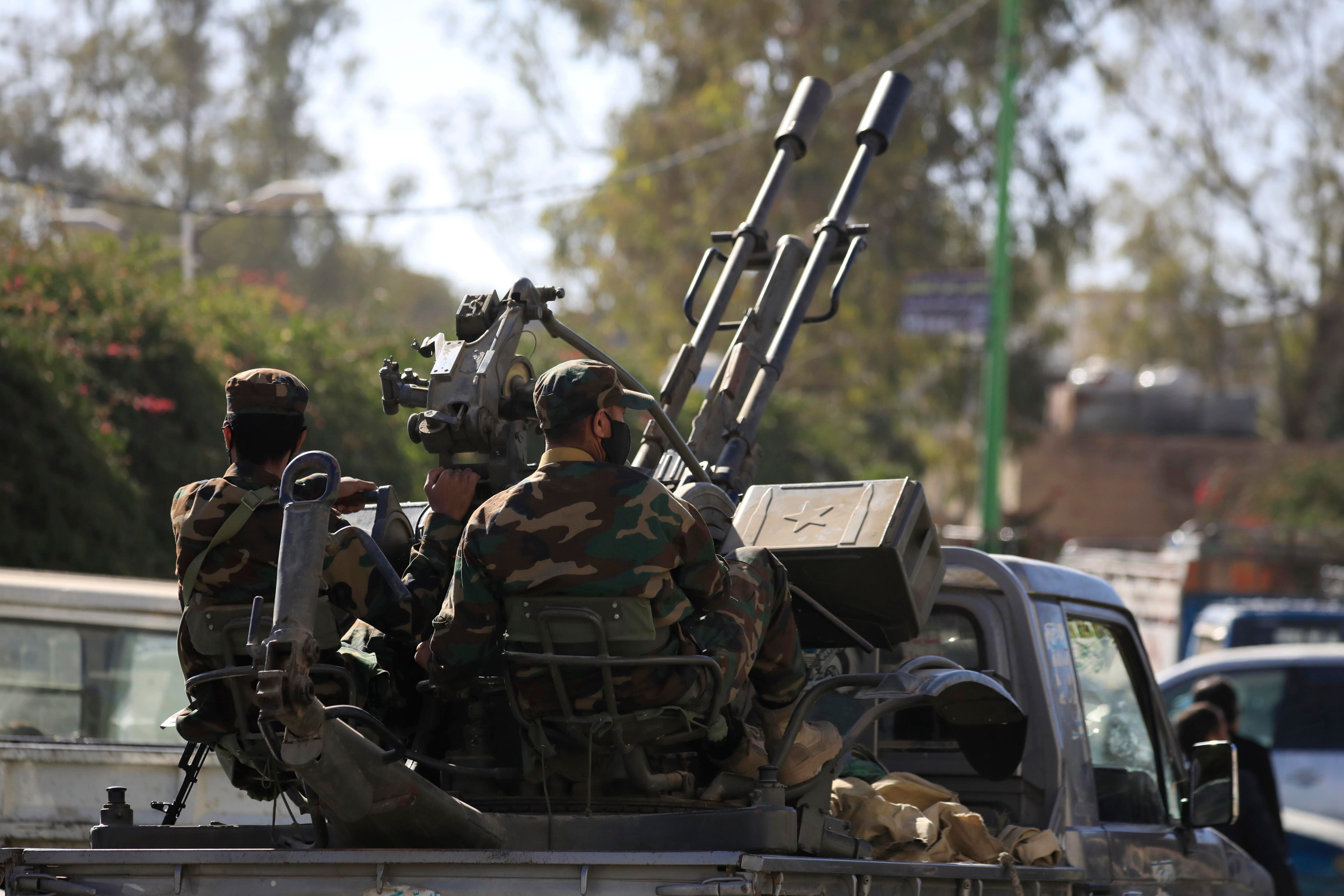 Milateres Israelíes. FOTO:  EFE/EPA/YAHYA ARHAB