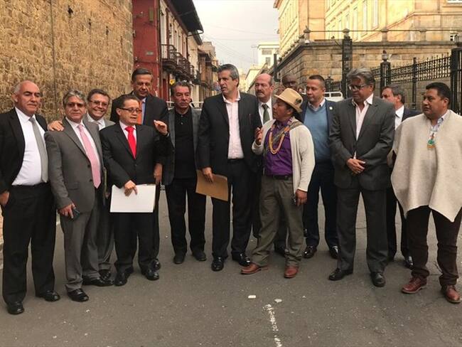 Congresistas que buscan mediar por la minga volverán este jueves a la Casa de Nariño