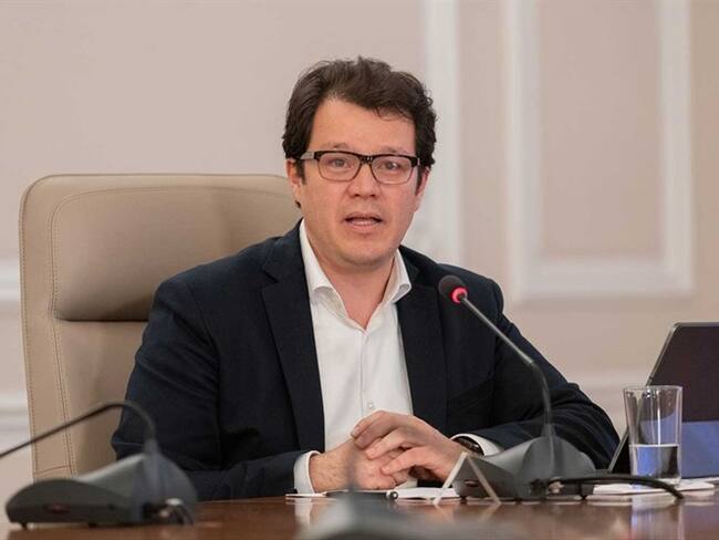 El consejero presidencial para Asuntos Económicos y Transformación Digital, Víctor Muñoz, dio un parte de tranquilidad.. Foto: Cortesía Presidencia