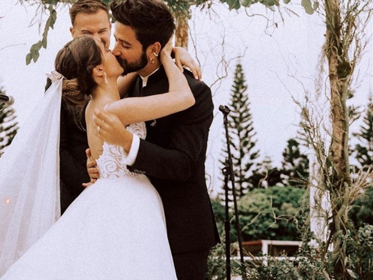 Camilo y Evaluna revelan imágenes inéditas de su boda en su nuevo video musical