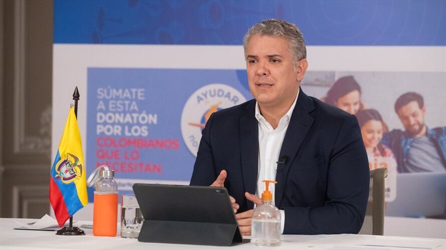 Presidente Iván Duque. Foto: Cortesía: Presidencia