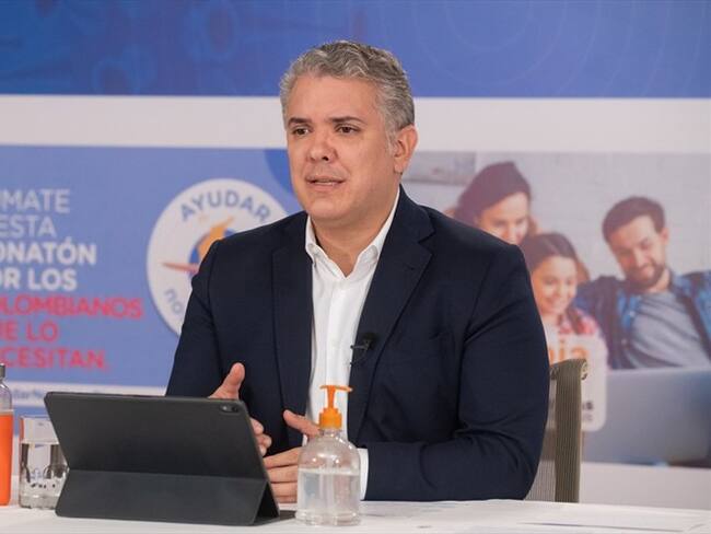 Presidente Iván Duque. Foto: Cortesía: Presidencia