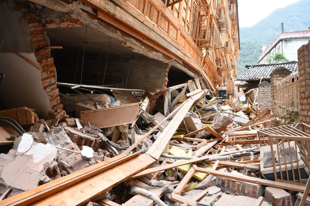 Terremoto en China. Foto: Getty Images.