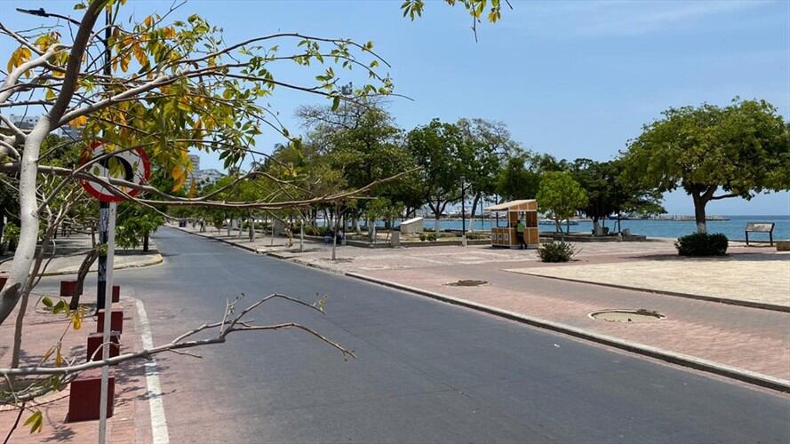 Mininterior estudia toque de queda y Ley seca para este fin de semana en el Magdalena. Foto: Cortesía: Roger Urieles