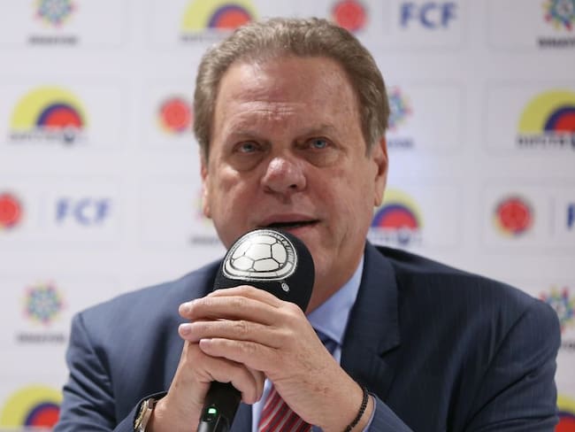 Ramón Jesurún, presidente de la Federación Colombiana de Fútbol. Foto: Colprensa