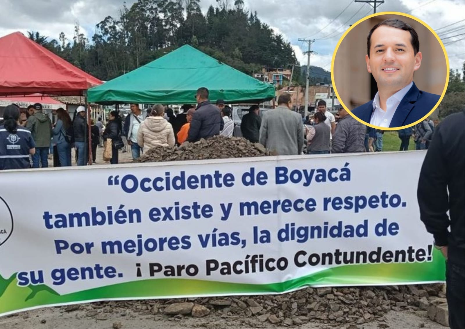 El congresista boyacense, Wilmer Castellanos Hernández, espera que el Gobierno Nacional cumpla con las inversiones del Pacto Bicentenario.