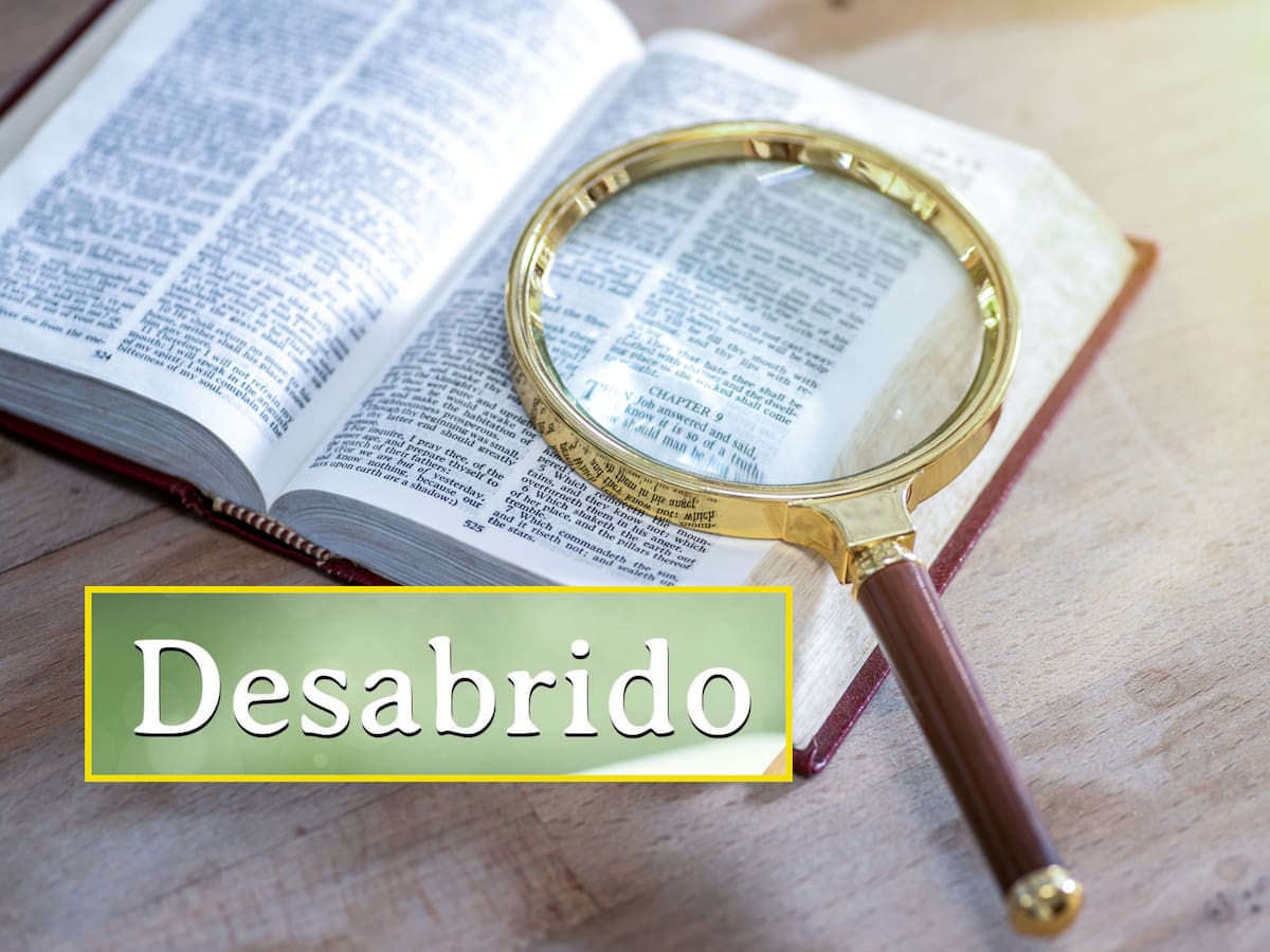 ¿Está bien dicho “desabrido”? Respuesta y sinónimos, según la RAE