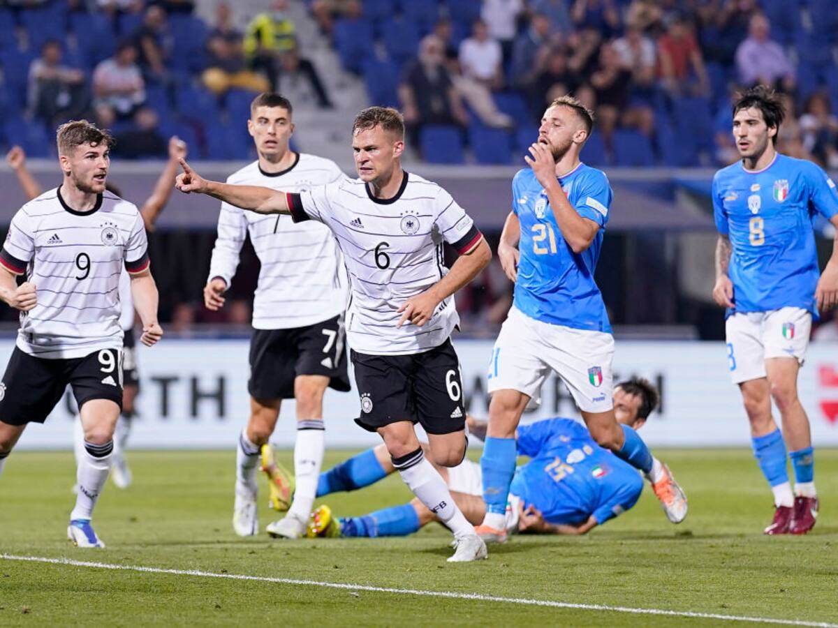 Alemania empató con Italia en la Liga de Naciones